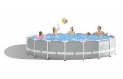 Бассейн каркасный (610х132см)+ насос-фильтр, лестница, тент, подстилка 1 шт/упак 26756 - фото 7